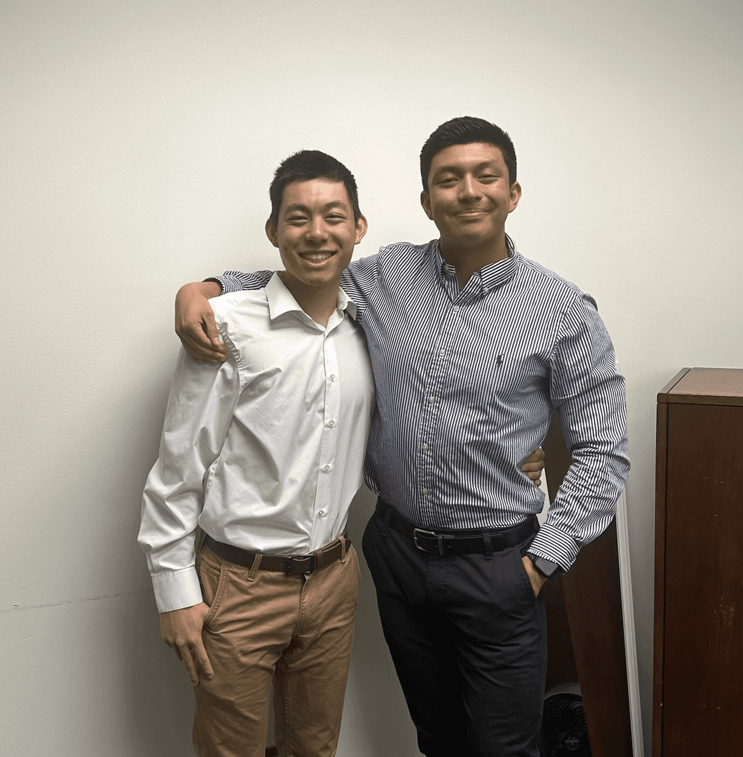 Ricardo and Vincent - Connecting Shadows Founders
